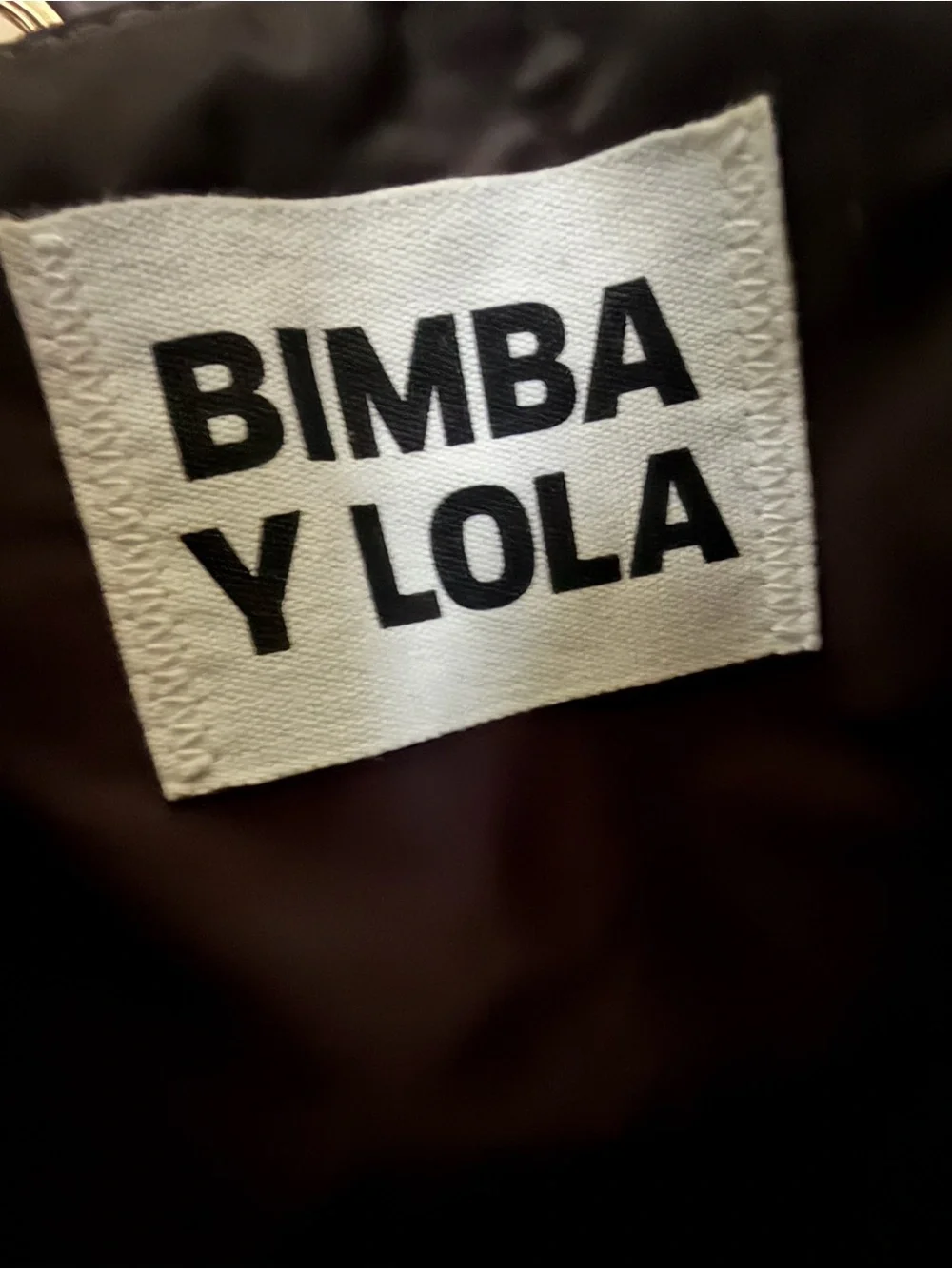 Bimba Y Lola Nylon Drawstring Backpack with Pink Accent